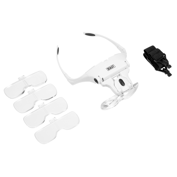 Sealey WL101D ⏐ LED Magnifier Spectacles with Headband