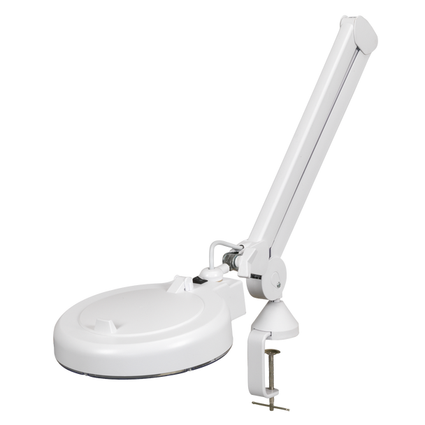 Sealey WL483D ⏐ Bench Mounting Magnifying Worklight 48 SMD LED 230V