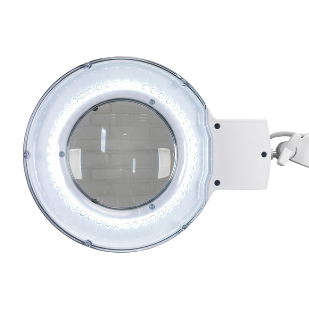 Sealey WL483D ⏐ Bench Mounting Magnifying Worklight 48 SMD LED 230V