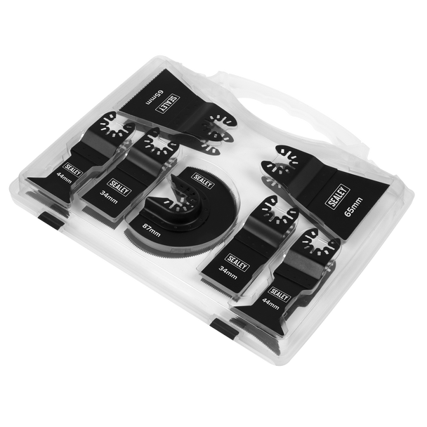 Sealey WMTSET ⏐ Worksafe Multi-Tool Metal & Wood Blade Set 7pc