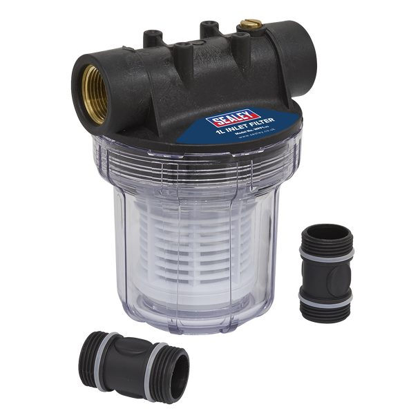 Sealey WPF1 ⏐ Inlet Filter for Surface Mounting Pumps 1L