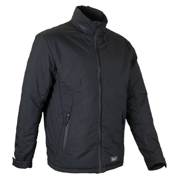 Sealey WPHJ03 ⏐ 5V Heated Thermal Rain Jacket - 48" Chest, Large