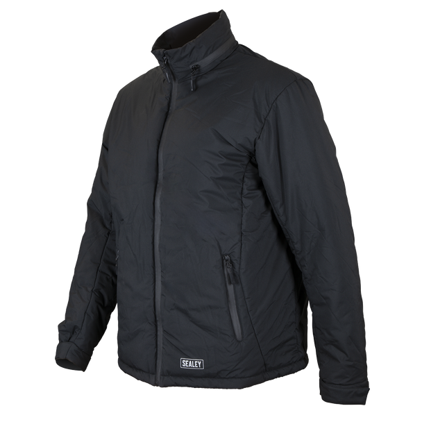 Sealey WPHJ03 ⏐ 5V Heated Thermal Rain Jacket - 48" Chest, Large