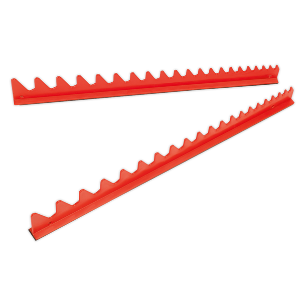 Sealey WR02 ⏐ Premier Magnetic Sharks Teeth Spanner Rack 2pc