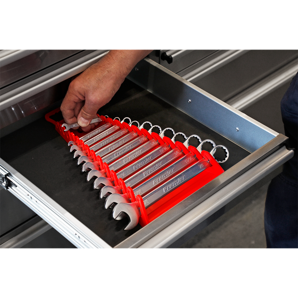 Sealey WR09 ⏐ Premier Reverse Spanner Rack Capacity 15 Spanners