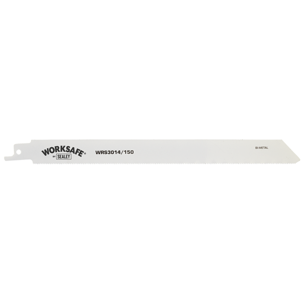 Sealey WRS3014/150 ⏐ Reciprocating Saw Blade for Metal 150mm 18tpi - Pack of 5