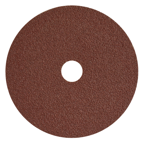 Sealey WSD440 ⏐ Worksafe 100mm Fibre Backed Sanding Disc 40Grit - Pack of 25