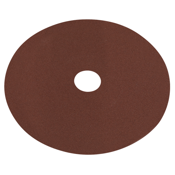 Sealey WSD45120 ⏐ Worksafe? 115mm Fibre Backed Sanding Disc 120Grit - Pack of 25