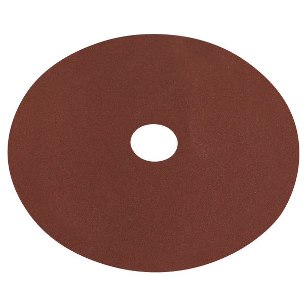 Sealey WSD4580 ⏐ Worksafe 115mm Fibre Backed Sanding Disc 80Grit - Pack of 25