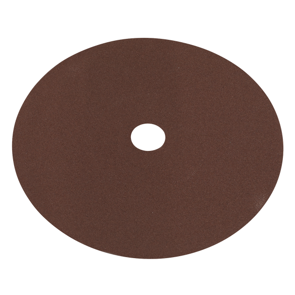 Sealey WSD7120 ⏐ Worksafe 175mm Fibre Backed Sanding Disc 120Grit - Pack of 25