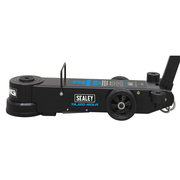 Sealey YAJ20-60LR ⏐ Viking Long Reach/Low Profile Air Operated Telescopic Jack 20-60 Tonne