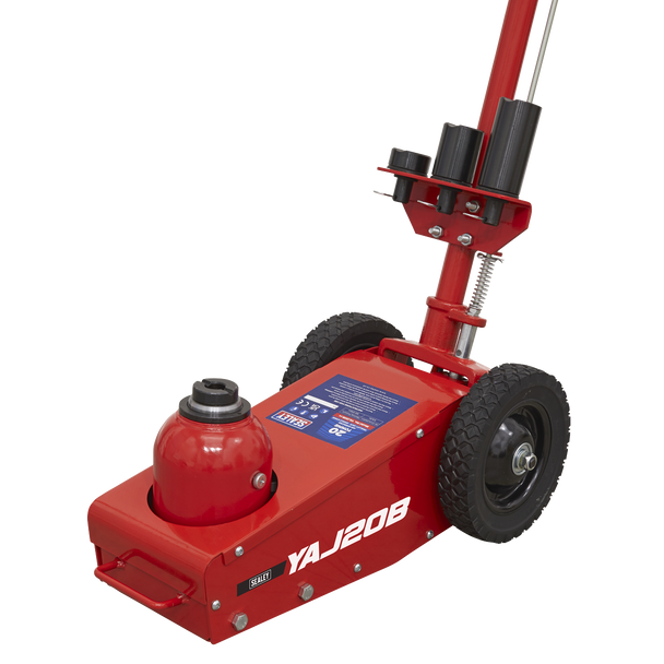 Sealey YAJ20B⏐ Air Operated Single Stage Trolley Jack 20 Tonne