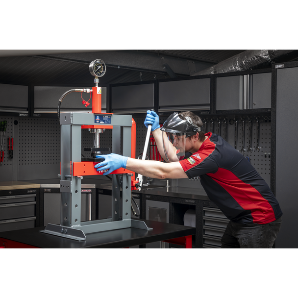 Sealey YK10B ⏐ Hydraulic Bench Type Press 10 Tonne