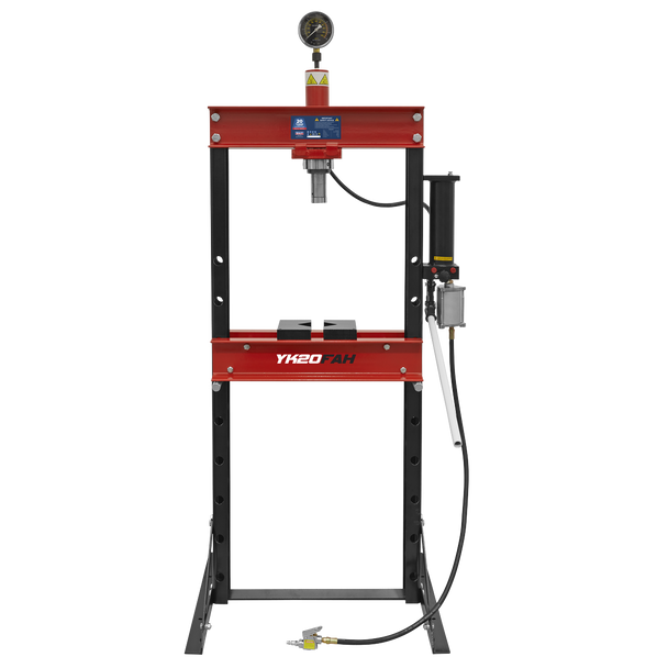 Sealey YK20FAH ⏐ Air/Hydraulic Floor Type Press 20 Tonne