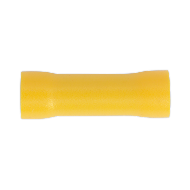 Sealey YT10 ⏐ Butt Connector Terminal 5.5mm, Yellow - Pack of 100