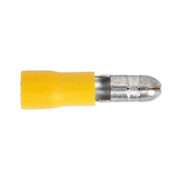 Sealey YT21 ⏐ Bullet Terminal 5mm, Yellow - Pack of 100