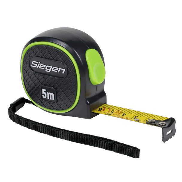 Sealey S01328 | Metric/Imperial Auto-Lock Tape Measure 5m(16ft) x 19mm