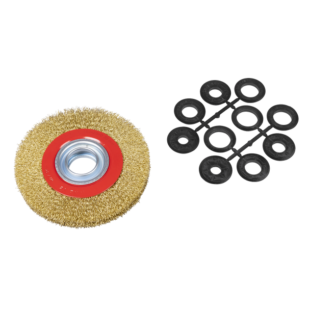 Sealey BG150/WW2 | 150 x 20mm Crimped Wide Wire Wheel 32mm Bore
