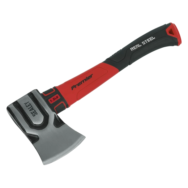 Sealey AXG98 │Premier Hand Axe with Fibreglass Shaft 1.5lb