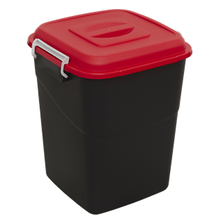 Sealey BM50R | Refuse/Storage Bin 50L - Red