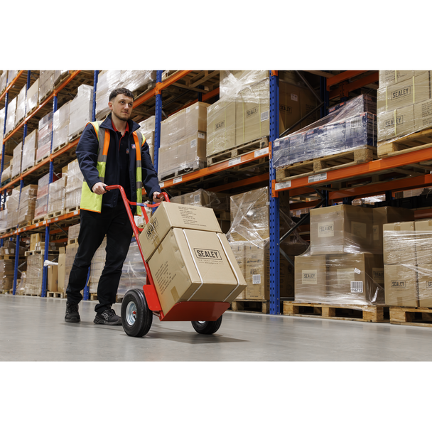 Sealey CST986 │ Sack Truck with Pneumatic Tyres 200kg Capacity