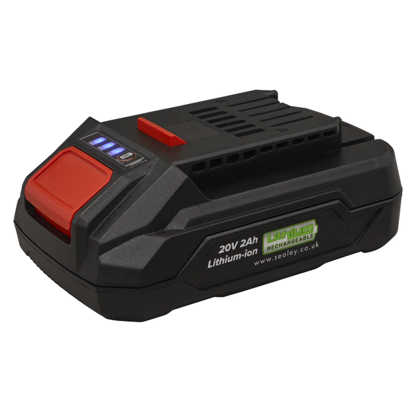 Sealey CP20VBP2 │ SV20 Series Power Tool Battery 20V 2Ah