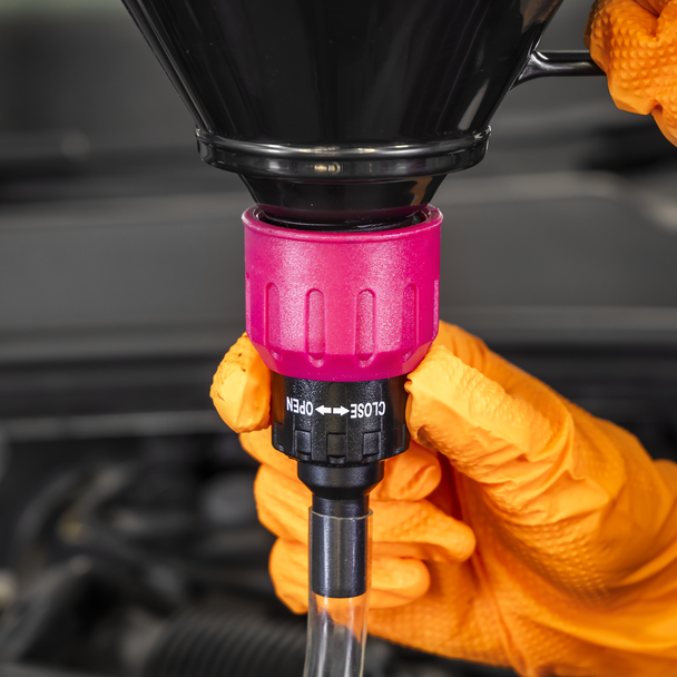 Sealey VFF1 ⏐ Valved Flexible Spout Funnel with Filter 160mm