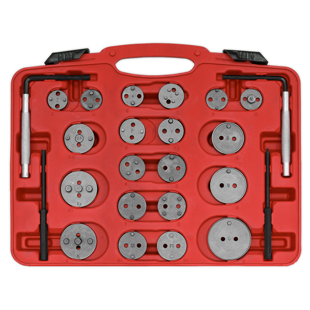 Sealey VS0287 ⏐ Brake Piston Wind-Back Tool Kit 50pc