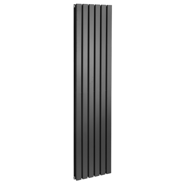 Sealey DH353 | Baridi Vertical Radiator Contemporary Double Flat Panel Design 420 x 1800mm ? Anthracite