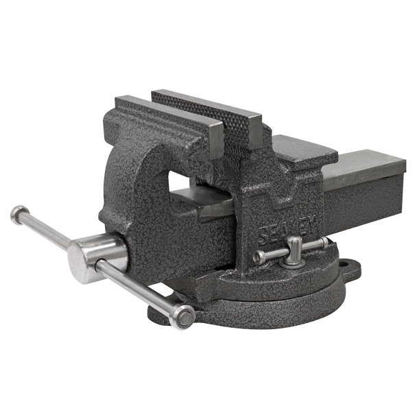 Sealey SGV100L | 100mm SG Iron Vice with Swivel Base