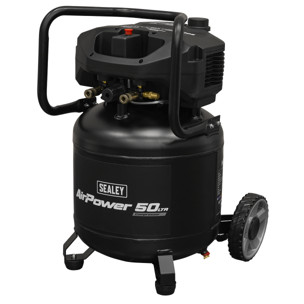 Sealey SAC50V | 50L Oil Free Belt Drive Vertical Compressor 2hp