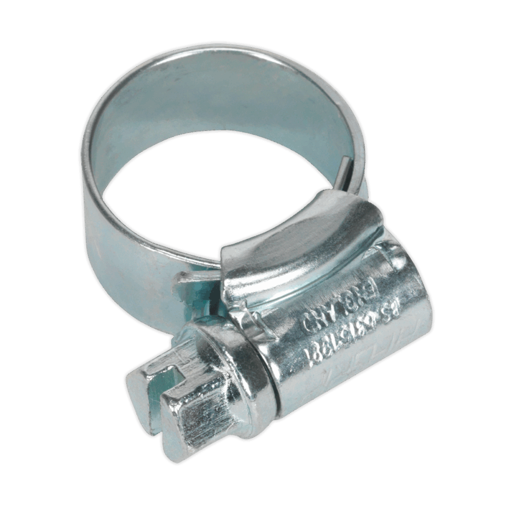 Sealey HCJM00 ⏐ HI-GRIP® Zinc Plated Hose Clip 11-16mm - Pack of 30