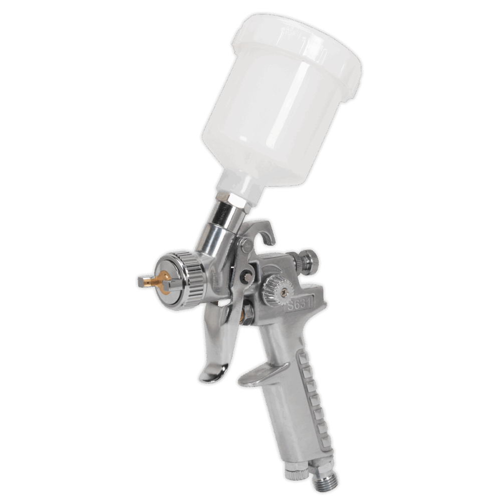 Sealey S631 | Siegen General-Purpose Gravity Feed Touch-Up Spray Gun 1mm Set-Up