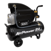 6.8 CFM Compressor 24 Litre Direct Drive 2 hp 230 Volt