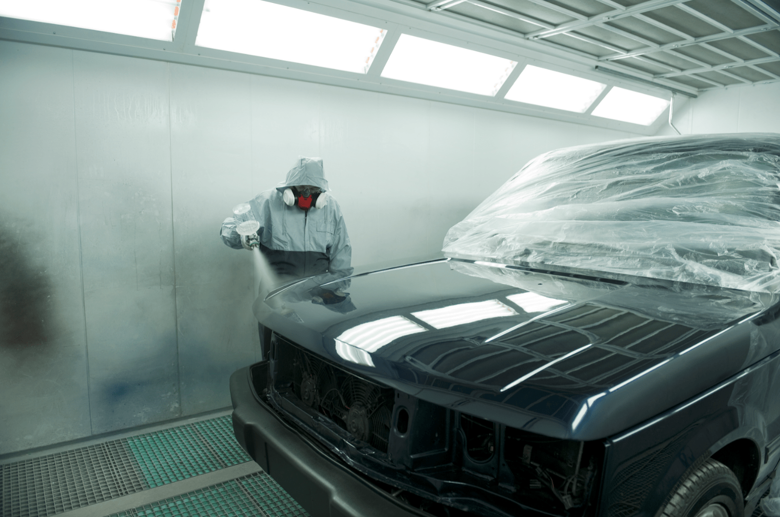 Meeting UK Legal Standards for Air Quality in Car Body Shops